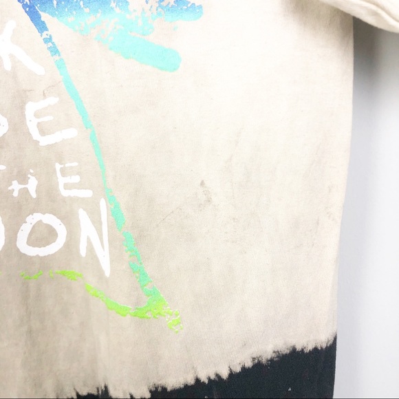 Pink Floyd NWOT Semi Crop Bleached Band Tee - Picture 6 of 8